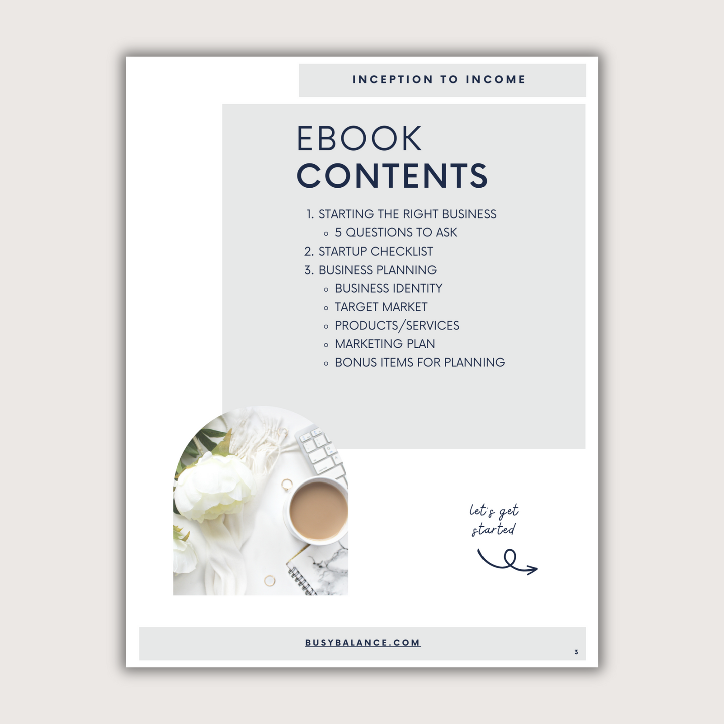 New Business Plan & Startup Checklist: Digital Small Business Planner Guide PDF