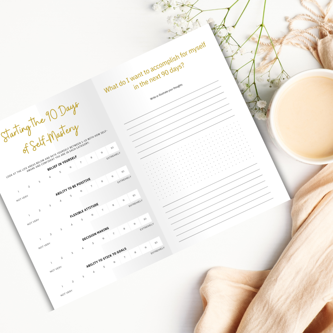 Daily Gratitude & Goals Journal for Women