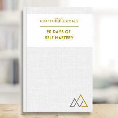 Daily Gratitude & Goals Journal for Men